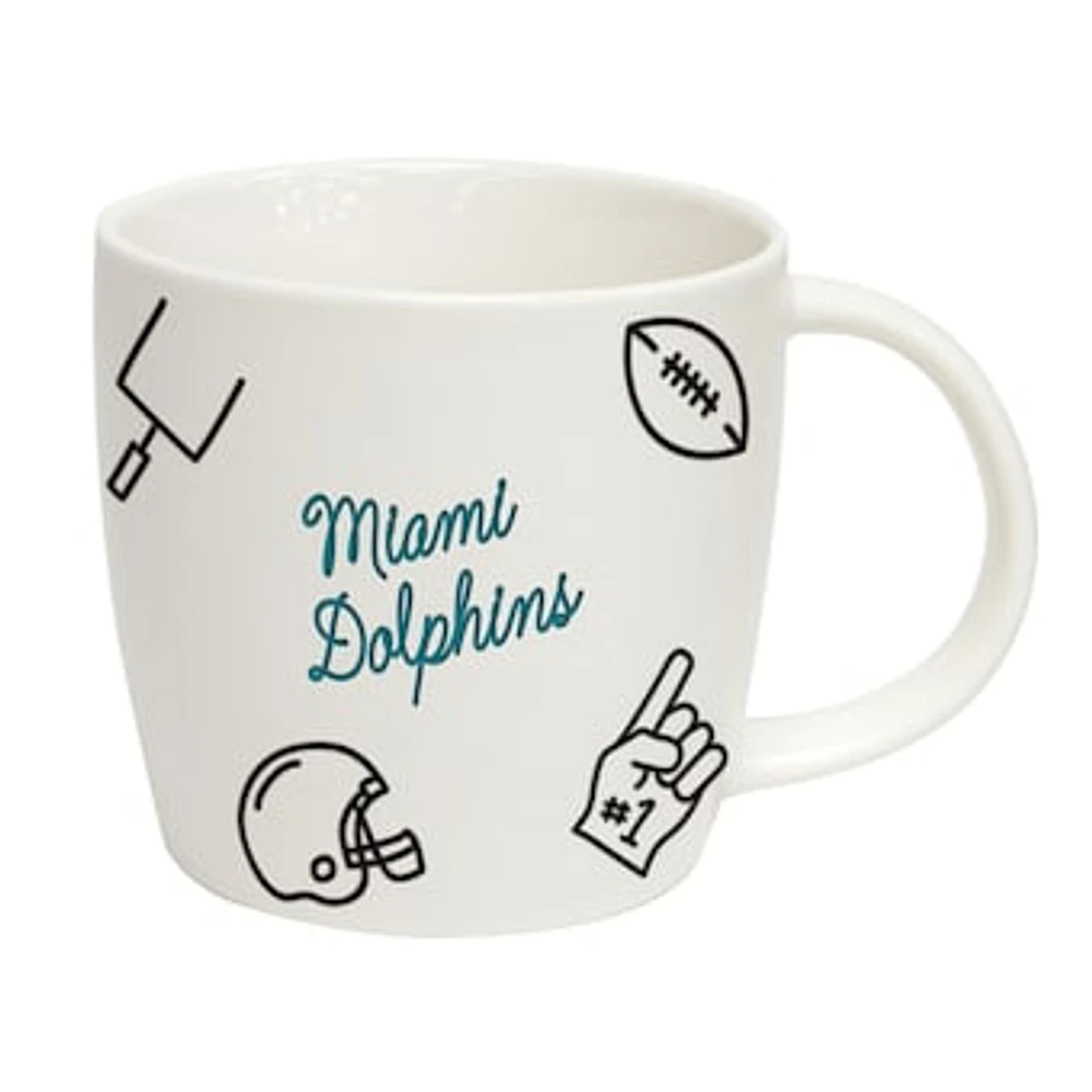 Miami Dolphins 18oz. Playmaker Mug