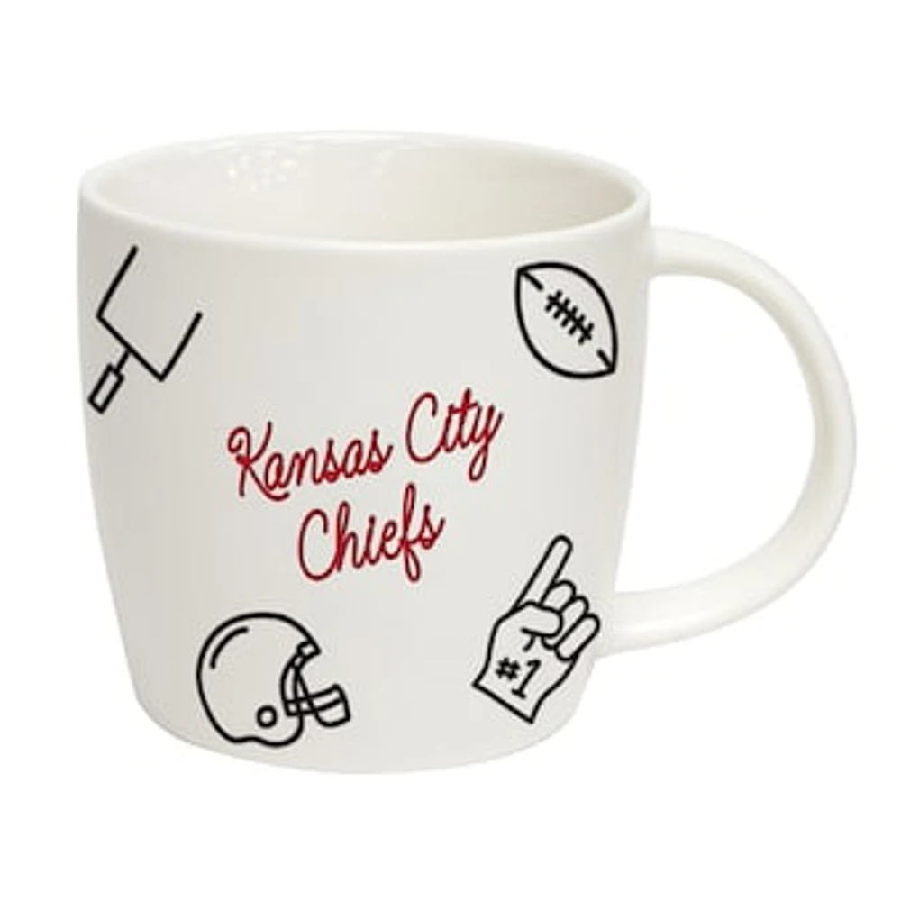 Kansas City Chiefs 18oz. Playmaker Mug