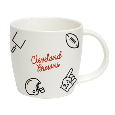 Cleveland Browns 18oz. Playmaker Mug