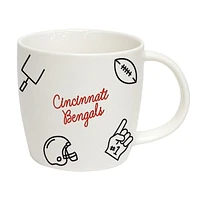 Cincinnati Bengals 18oz. Playmaker Mug