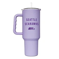 Seattle Seahawks 40oz. Lavender Soft Touch Tumbler