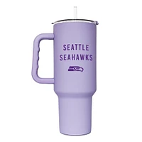Seattle Seahawks 40oz. Lavender Soft Touch Tumbler