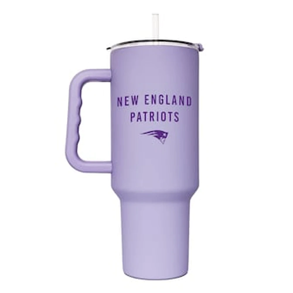 New England Patriots 40oz. Lavender Soft Touch Tumbler