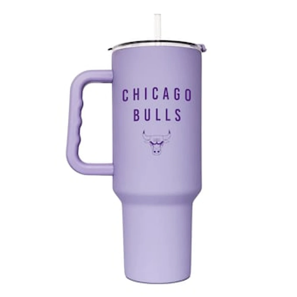 Chicago Bulls 40oz. Lavender Soft Touch Tumbler