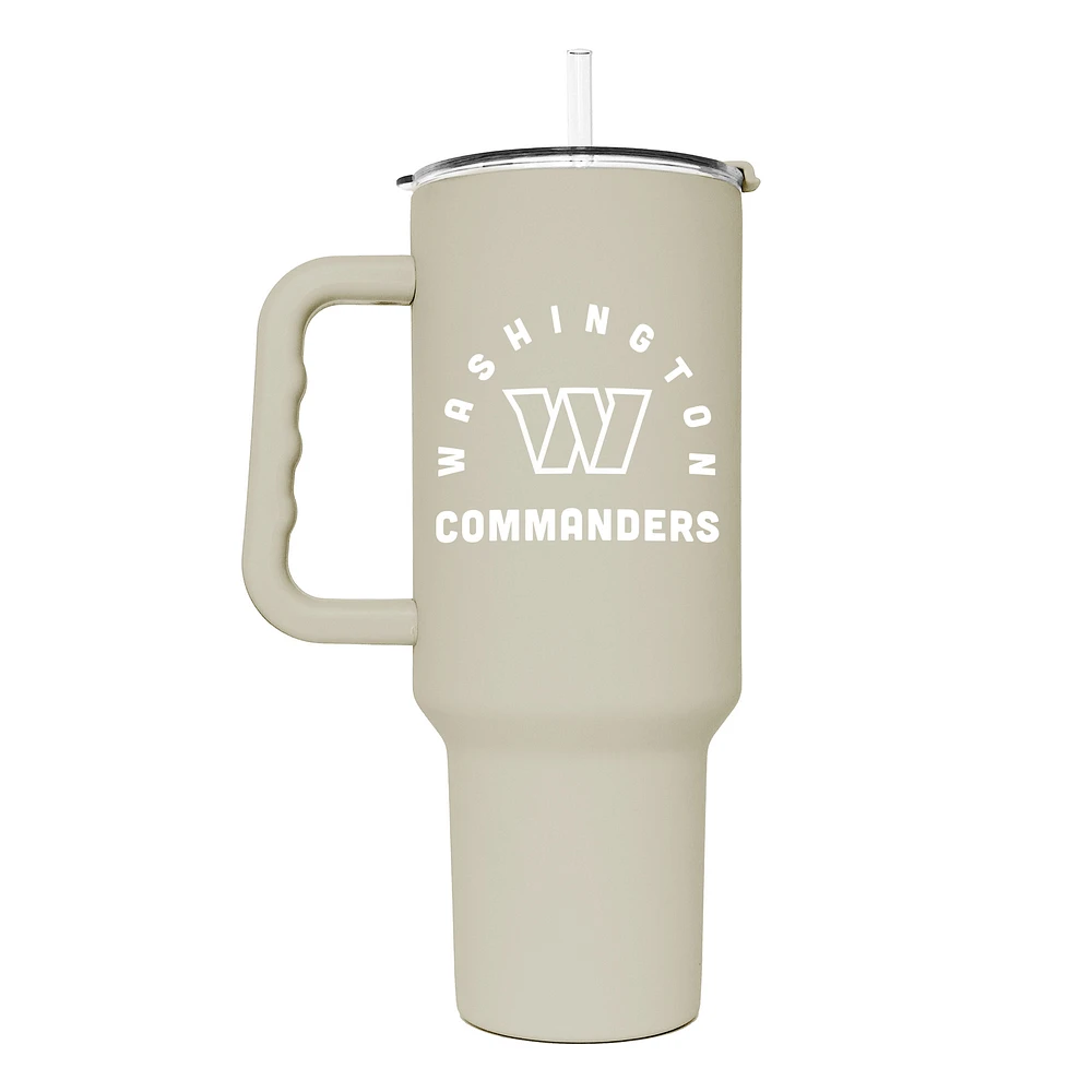 Washington Commanders 40oz. Sand Soft Touch Tumbler