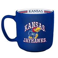 Kansas Jayhawks 15oz. Stripe Mug