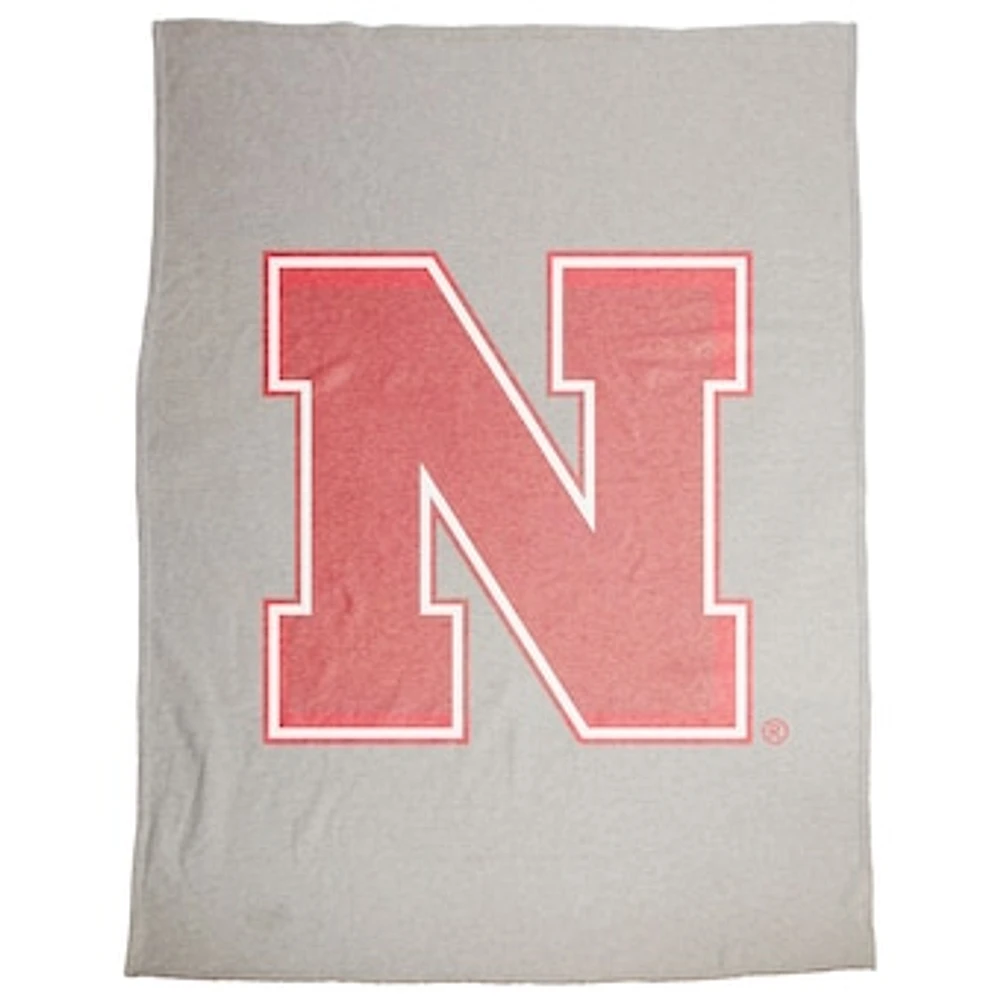 Nebraska Huskers 54" x 84" Sweatshirt Blanket