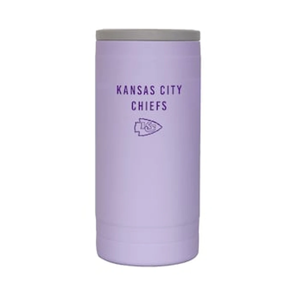 Kansas City Chiefs 12oz. Lavender Soft Touch Slim Coolie