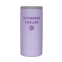 Pittsburgh Steelers 12oz. Lavender Soft Touch Slim Coolie