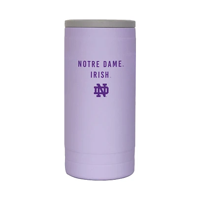 Notre Dame Fighting Irish 12oz. Lavender Soft Touch Slim Coolie