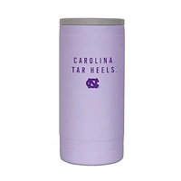 North Carolina Tar Heels 12oz. Lavender Soft Touch Slim Coolie