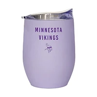 Minnesota Vikings 16oz. Lavender Soft Touch Curved Tumbler