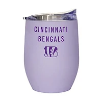 Cincinnati Bengals 16oz. Lavender Soft Touch Curved Tumbler