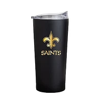 New Orleans Saints Black Foil 20oz. Powder Coat Tumbler