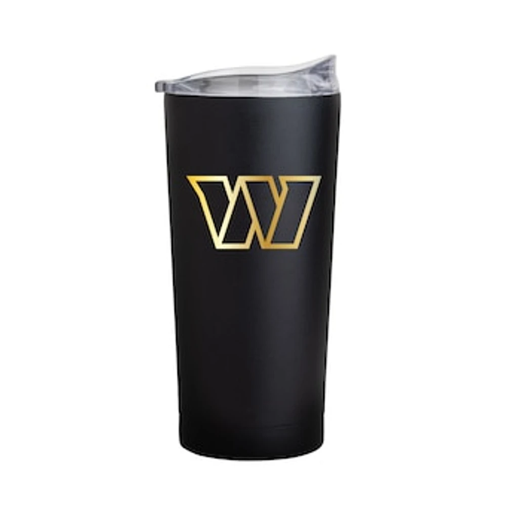 Washington Commanders Black Foil 20oz. Powder Coat Tumbler