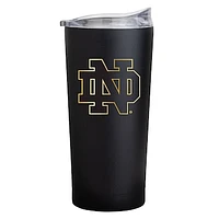 Notre Dame Fighting Irish Black Foil 20oz. Powder Coat Tumbler