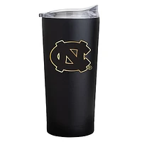 North Carolina Tar Heels Black Foil 20oz. Powder Coat Tumbler