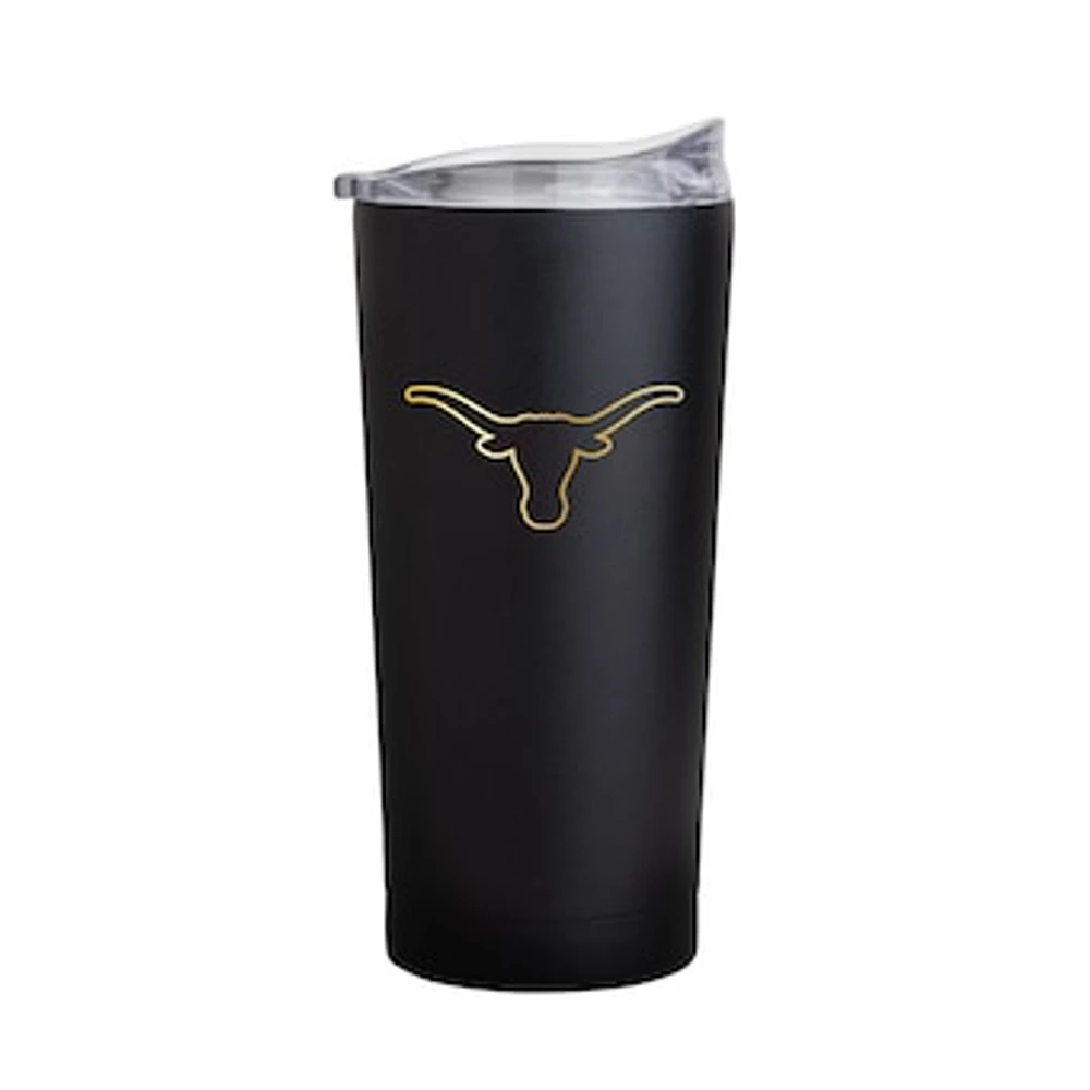 Texas Longhorns Black Foil 20oz. Powder Coat Tumbler