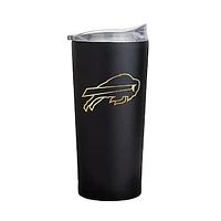 Buffalo Bills Black Foil 20oz. Powder Coat Tumbler