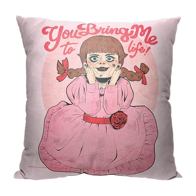 The Northwest Group  Annabelle 18" x 18" Bring Me To Life Pillow