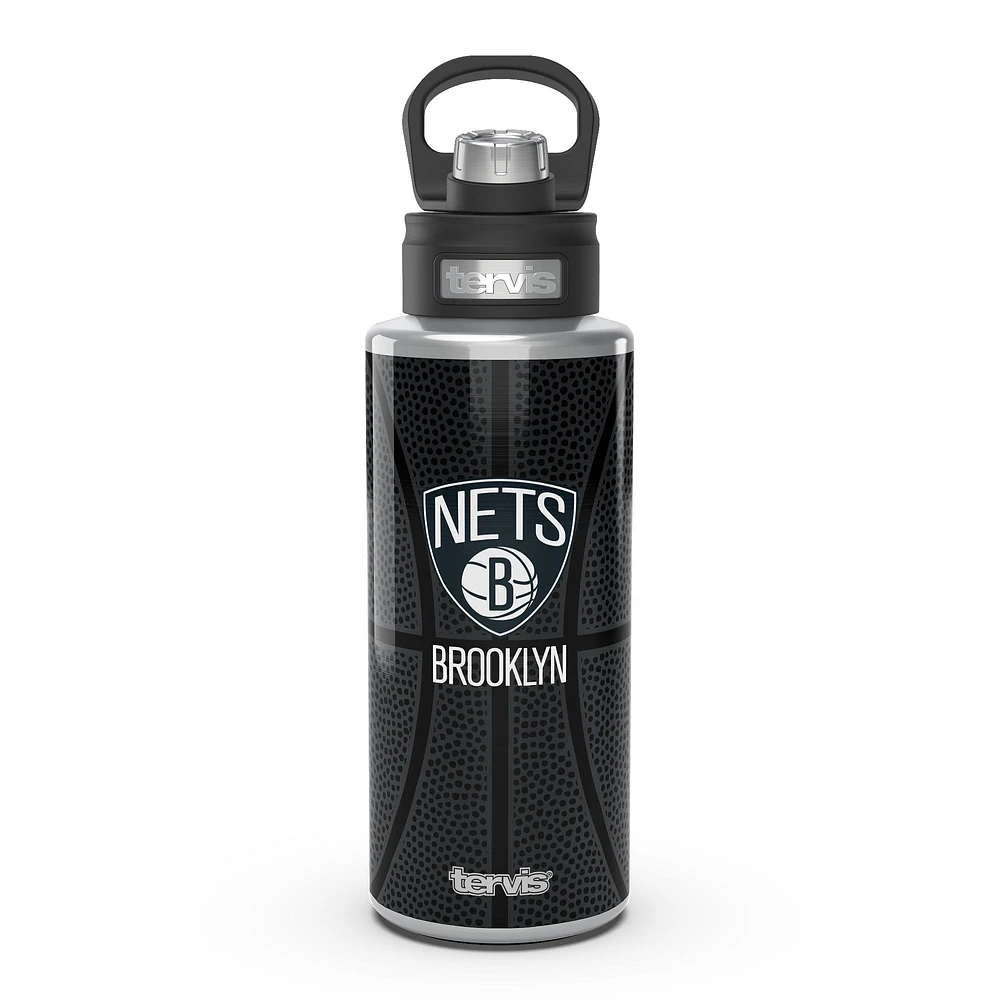 Tervis Brooklyn Nets 32oz. Stainless Steel Wide Mouth Water Bottle