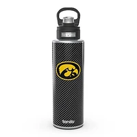 Tervis Iowa Hawkeyes 40oz. Carbon Fiber Wide Mouth Water Bottle