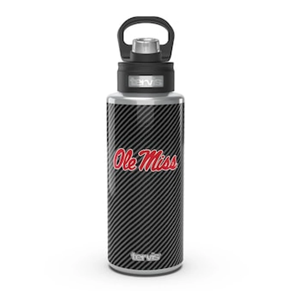 Tervis Ole Miss Rebels 32oz. Carbon Fiber Wide Mouth Water Bottle