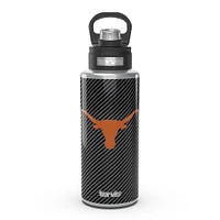 Tervis Texas Longhorns 32oz. Carbon Fiber Wide Mouth Water Bottle