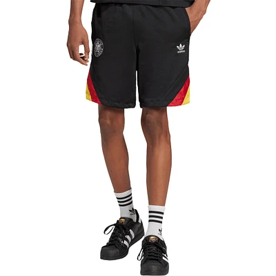 Men's adidas Originals Black Germany National Team Lifestyle Shorts