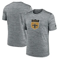 Men's Nike Gray New Orleans Saints Velocity Alternate Logo Performance T-Shirt