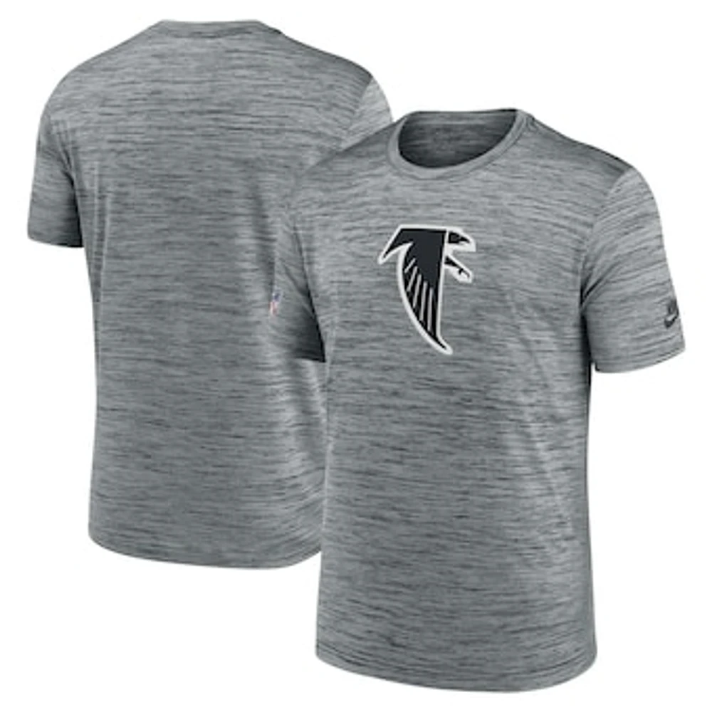 Men's Nike Gray Atlanta Falcons Velocity Alternate Logo Performance T-Shirt