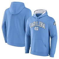 Men's Fanatics Carolina Blue North Carolina Tar Heels Arch & Logo Pullover Hoodie