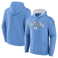 Men's Fanatics Carolina Blue North Carolina Tar Heels Arch & Logo Pullover Hoodie