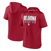 Men's Fanatics  Crimson Oklahoma Sooners Core Read Hoodie T-Shirt