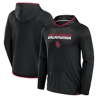 Men's Fanatics Black/Crimson Oklahoma Sooners Transitional Hoodie T-Shirt