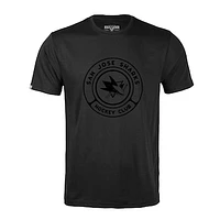 Men's Levelwear Black San Jose Sharks Richmond T-Shirt