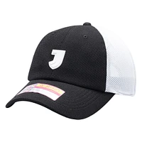 Unisex Black Juventus Ace Classic Adjustable Hat