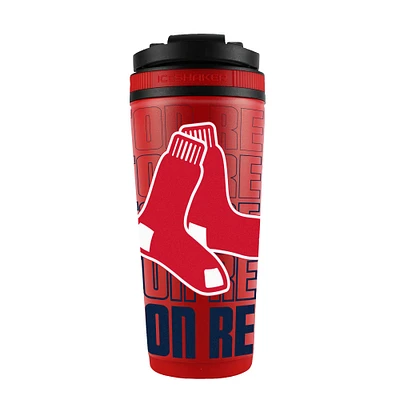 Boston Red Sox 26oz. 4D Stainless Steel Shaker Bottle