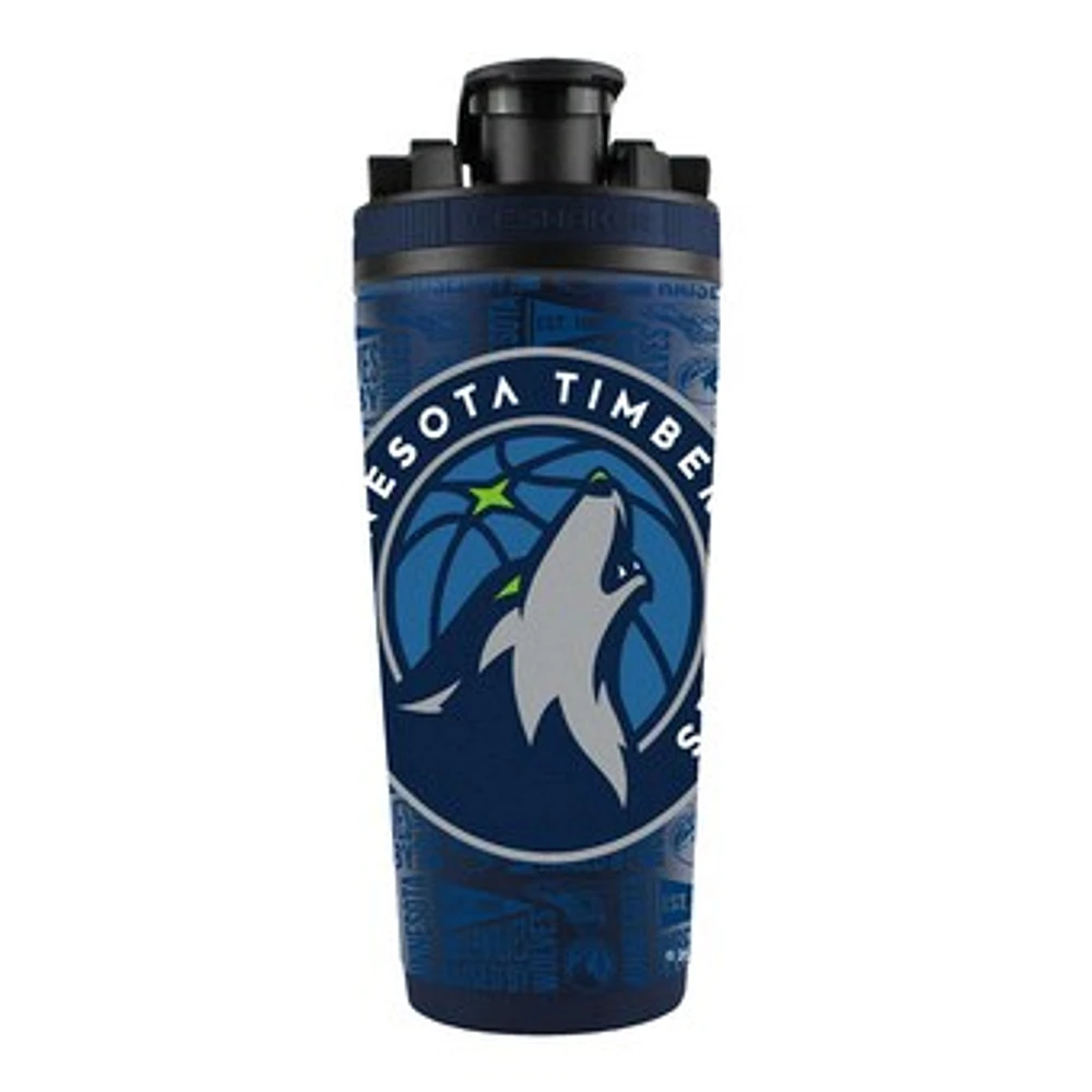 Minnesota Timberwolves 26oz. 4D Stainless Steel Shaker Bottle