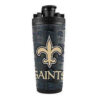 New Orleans Saints 26oz. 4D Stainless Steel Shaker Bottle