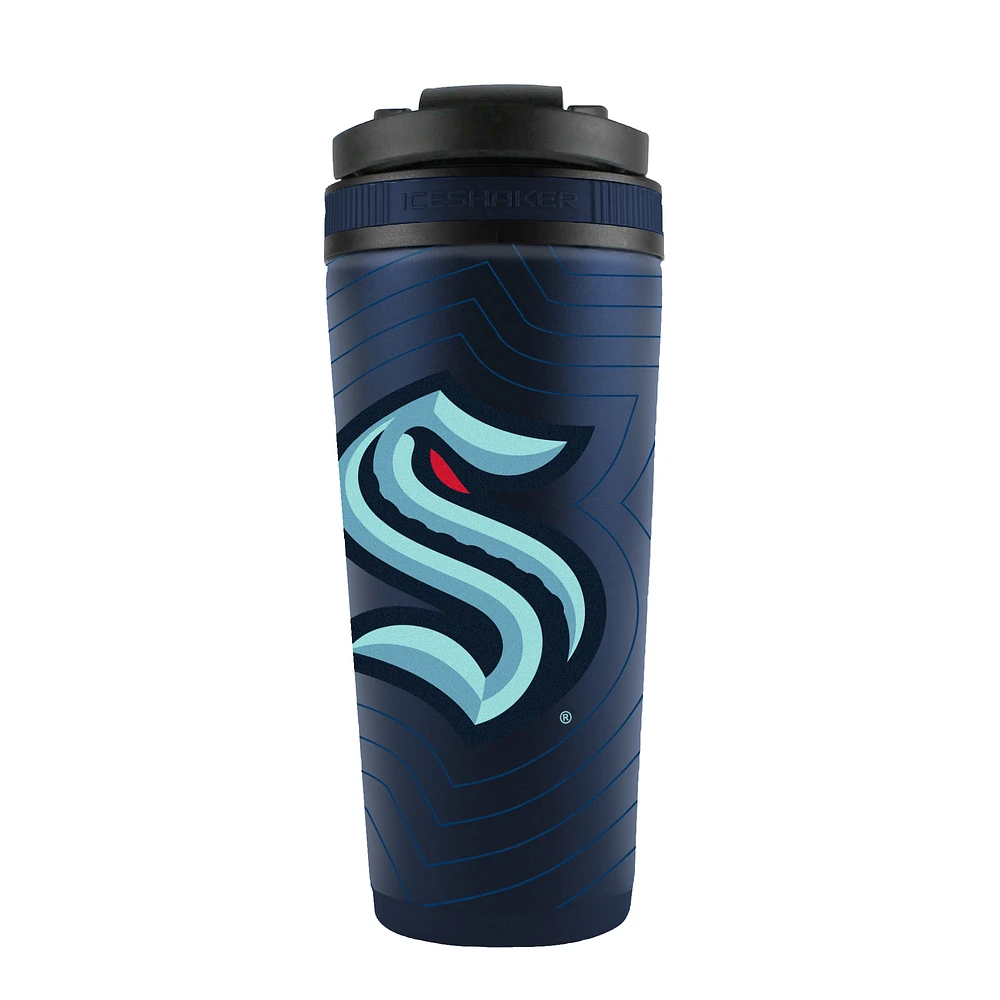 Seattle Kraken 26oz. 4D Stainless Steel Shaker Bottle