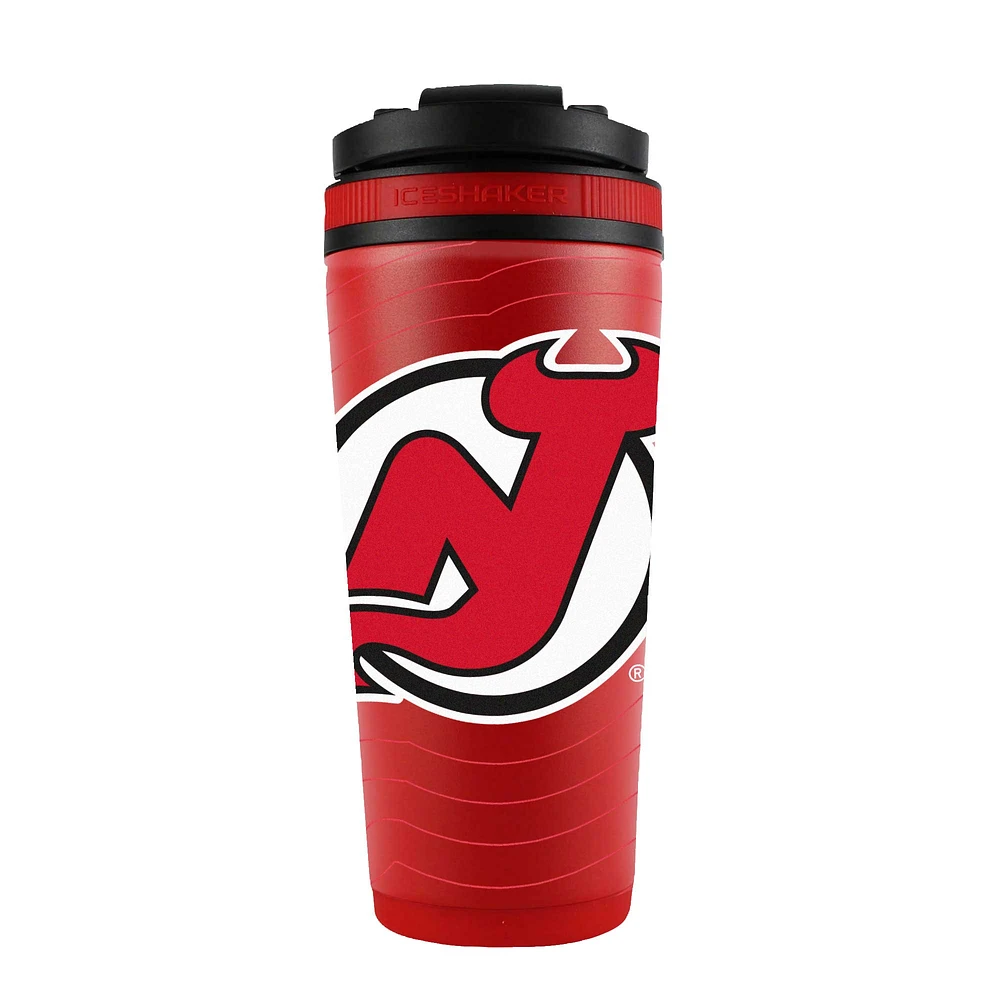 New Jersey Devils 26oz. 4D Stainless Steel Shaker Bottle