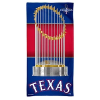 WinCraft  Texas Rangers 2023 World Series Champions 30" x 60" Spectra Beach Towel