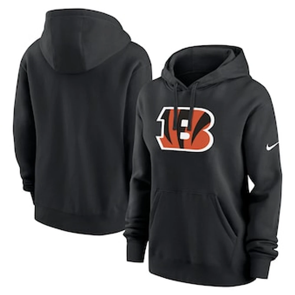 Women's Nike Cincinnati Bengals Club Fleece Pullover Hoodie