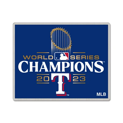 WinCraft  Texas Rangers 2023 World Series Champions Collector Pin