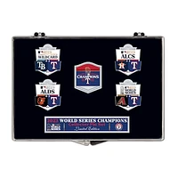 WinCraft  Texas Rangers 2023 World Series Champions Five-Piece Collector Pin Set