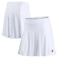 Women's Fanatics White New Orleans Saints Primary Logo Tennis Skort