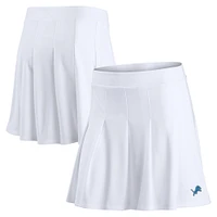 Women's Fanatics White Detroit Lions Primary Logo Tennis Skort