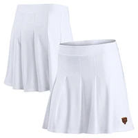 Women's Fanatics White Chicago Bears Primary Logo Tennis Skort