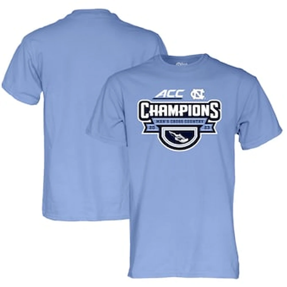 Unisex Blue 84 Carolina North Tar Heels 2023 ACC Men's Cross Country Champions Locker Room T-Shirt